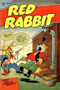 Cover for "Red" Rabbit Comics (Dearfield Publishing Co., 1947 series) #12