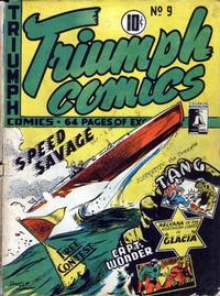 Cover Thumbnail for Triumph Comics (Bell Features, 1942 series) #9
