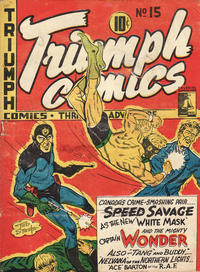 Cover Thumbnail for Triumph Comics (Bell Features, 1942 series) #15