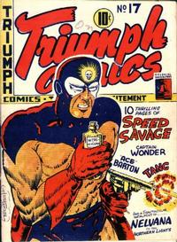 Cover Thumbnail for Triumph Comics (Bell Features, 1942 series) #17