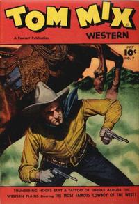 Cover Thumbnail for Tom Mix Western (Fawcett, 1948 series) #7