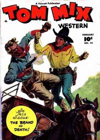Cover Thumbnail for Tom Mix Western (Fawcett, 1948 series) #14