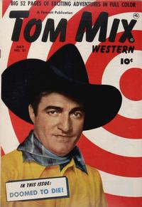Cover Thumbnail for Tom Mix Western (Fawcett, 1948 series) #31