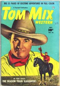 Cover Thumbnail for Tom Mix Western (Fawcett, 1948 series) #33
