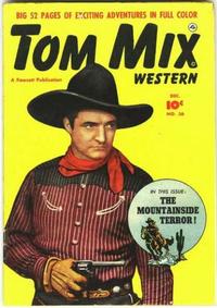 Cover Thumbnail for Tom Mix Western (Fawcett, 1948 series) #36