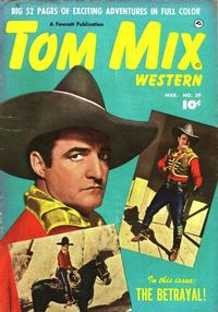 Cover Thumbnail for Tom Mix Western (Fawcett, 1948 series) #39