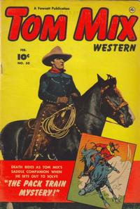 Cover Thumbnail for Tom Mix Western (Fawcett, 1948 series) #50