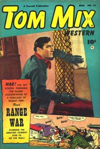 Cover for Tom Mix Western (Fawcett, 1948 series) #51