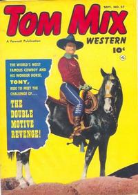 Cover for Tom Mix Western (Fawcett, 1948 series) #57