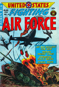 Cover Thumbnail for U.S. Fighting Air Force (Superior, 1952 series) #4
