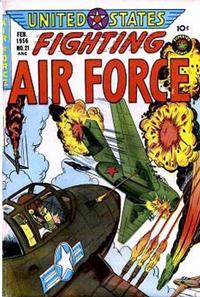 Cover Thumbnail for U.S. Fighting Air Force (Superior, 1952 series) #21