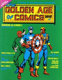 Cover for Golden Age of Comics (New Media Publishing, 1982 series) #3