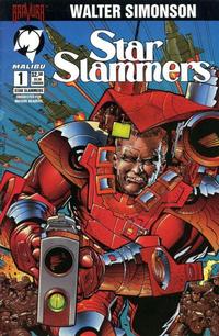 Cover Thumbnail for Star Slammers (Malibu, 1994 series) #1 [Regular Edition]