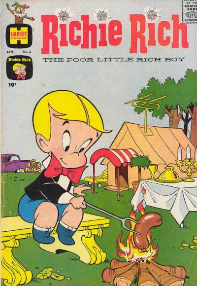 Cover for Richie Rich (Harvey, 1960 series) #2
