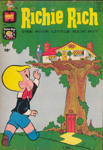 Cover for Richie Rich (Harvey, 1960 series) #7