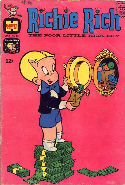 Cover for Richie Rich (Harvey, 1960 series) #35