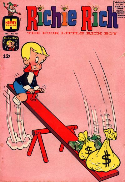 Cover for Richie Rich (Harvey, 1960 series) #40