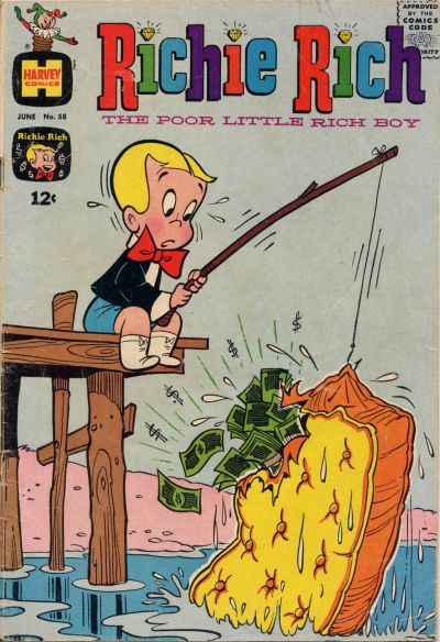 Cover for Richie Rich (Harvey, 1960 series) #58