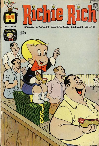 Cover for Richie Rich (Harvey, 1960 series) #63