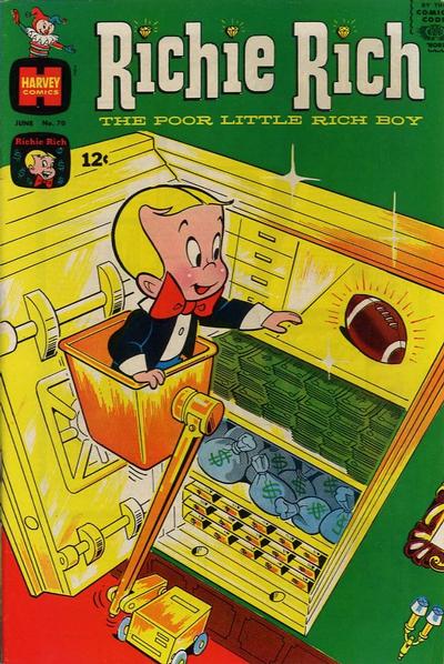 Cover for Richie Rich (Harvey, 1960 series) #70