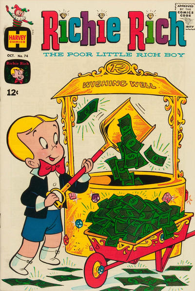 Cover for Richie Rich (Harvey, 1960 series) #74
