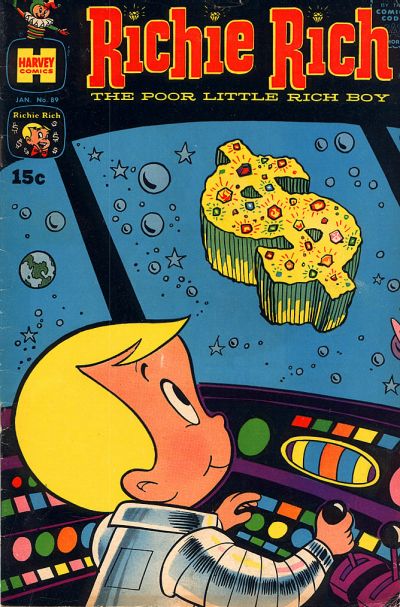 Cover for Richie Rich (Harvey, 1960 series) #89