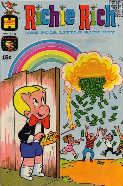 Cover for Richie Rich (Harvey, 1960 series) #92