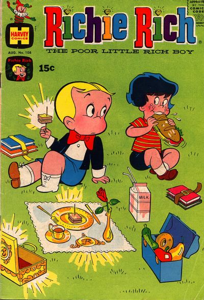 Cover for Richie Rich (Harvey, 1960 series) #108