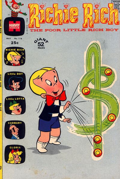 Cover for Richie Rich (Harvey, 1960 series) #114