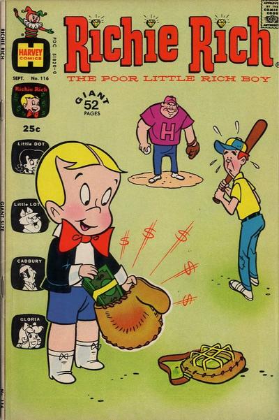 Cover for Richie Rich (Harvey, 1960 series) #116