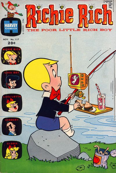 Cover for Richie Rich (Harvey, 1960 series) #117