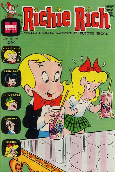 Cover for Richie Rich (Harvey, 1960 series) #118