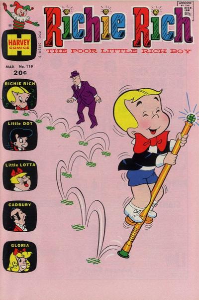 Cover for Richie Rich (Harvey, 1960 series) #119
