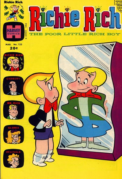 Cover for Richie Rich (Harvey, 1960 series) #125