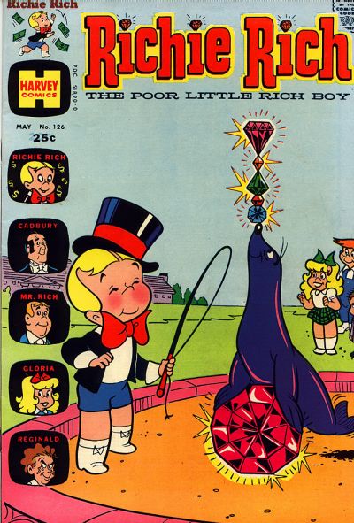 Cover for Richie Rich (Harvey, 1960 series) #126