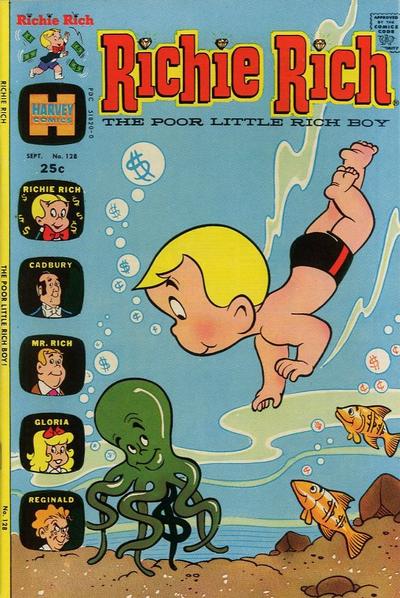 Cover for Richie Rich (Harvey, 1960 series) #128