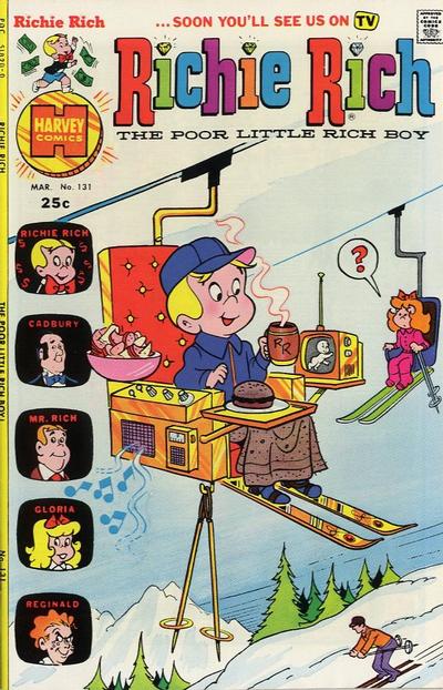 Cover for Richie Rich (Harvey, 1960 series) #131