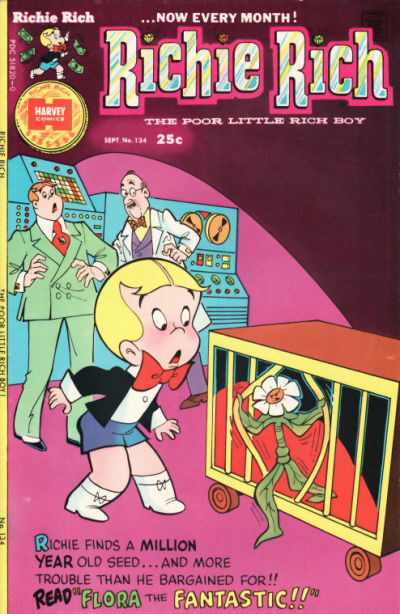 Cover for Richie Rich (Harvey, 1960 series) #134
