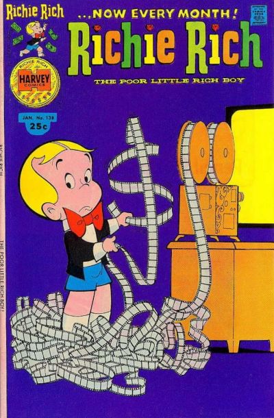 Cover for Richie Rich (Harvey, 1960 series) #138