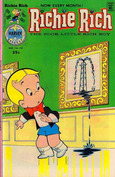 Cover for Richie Rich (Harvey, 1960 series) #140