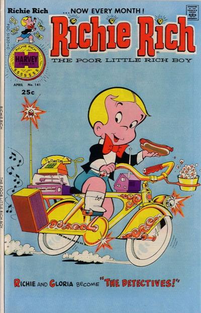 Cover for Richie Rich (Harvey, 1960 series) #141