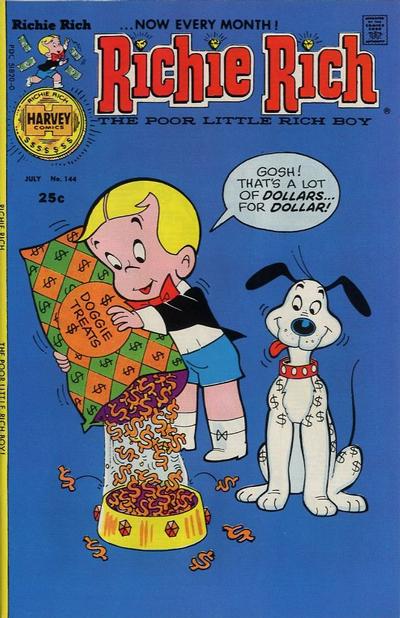 Cover for Richie Rich (Harvey, 1960 series) #144