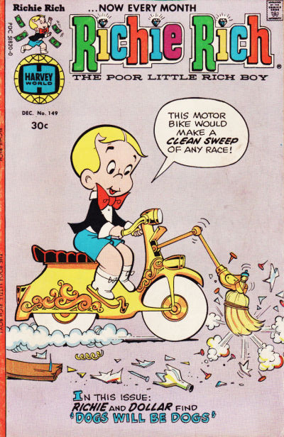 Cover for Richie Rich (Harvey, 1960 series) #149