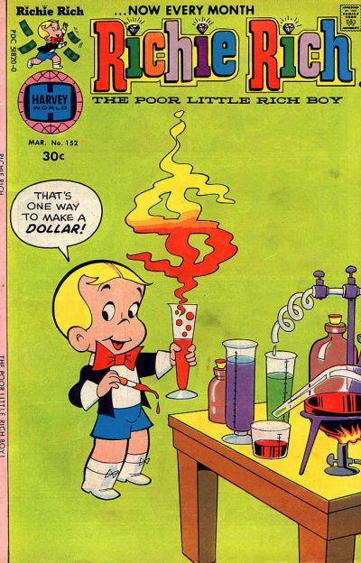 Cover for Richie Rich (Harvey, 1960 series) #152
