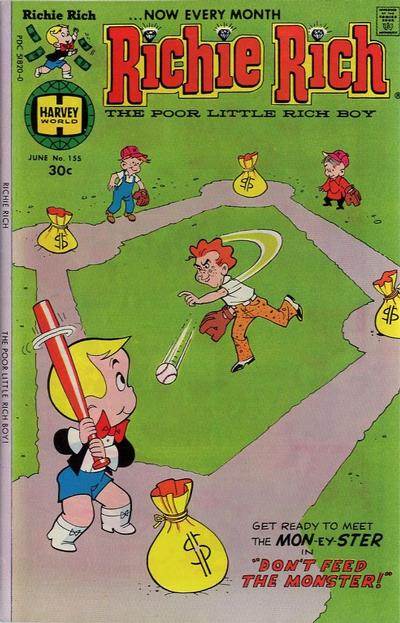 Cover for Richie Rich (Harvey, 1960 series) #155