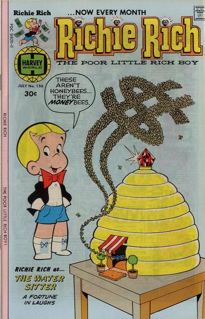 Cover for Richie Rich (Harvey, 1960 series) #156