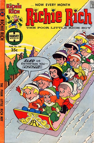 Cover for Richie Rich (Harvey, 1960 series) #164