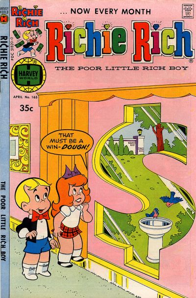 Cover for Richie Rich (Harvey, 1960 series) #165
