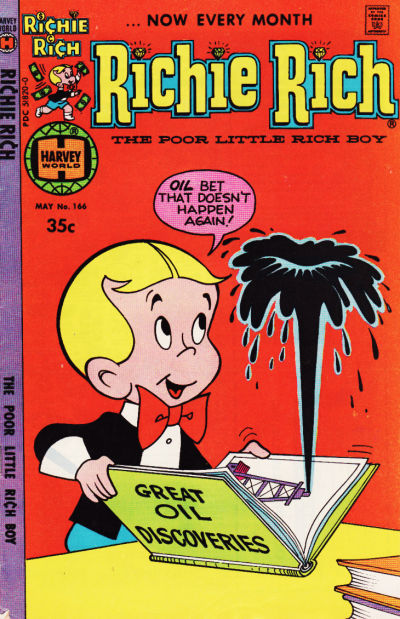 Cover for Richie Rich (Harvey, 1960 series) #166