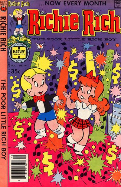 Cover for Richie Rich (Harvey, 1960 series) #171